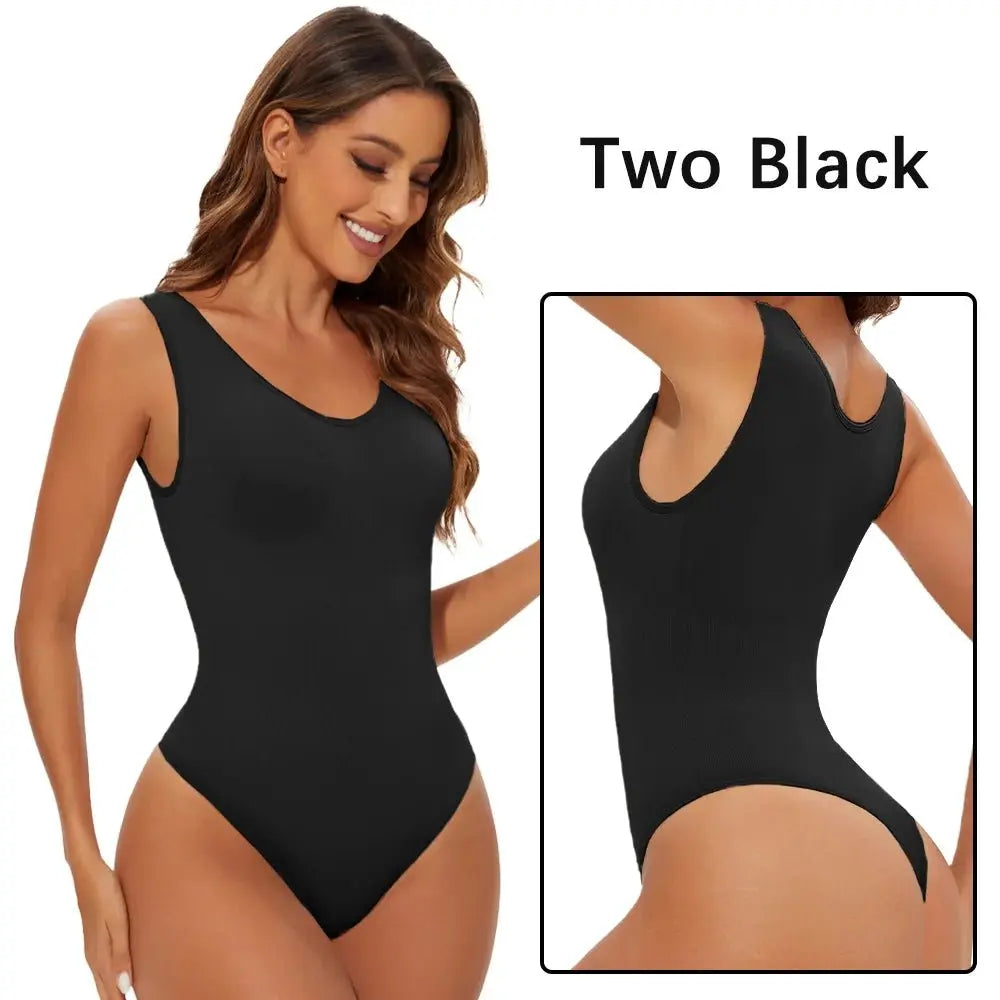 Body moldeador sin costuras para mujer, moldeador de cuerpo, Tanga, moldeador de cuerpo, esculpido de pecho, adelgazante, correas anchas para los hombros, nuevo - lobbol