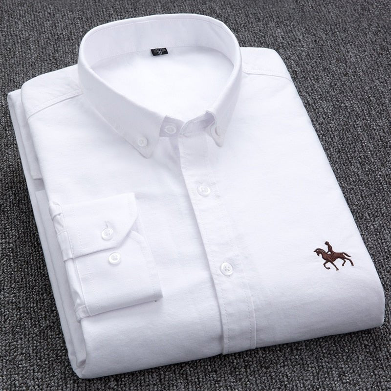 Camisa tallas grandes 100 % algodón - lobbol