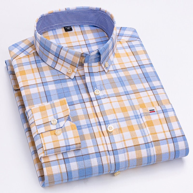 Camisa tipo oxford 100 % algodon - lobbol
