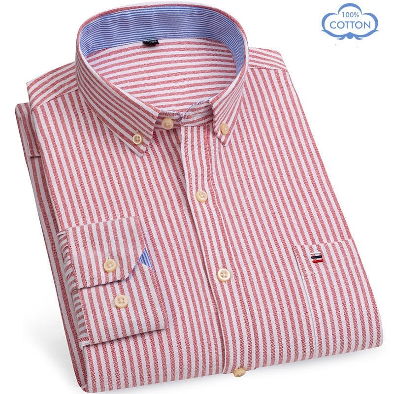 Camisa tipo oxford 100 % algodon - lobbol