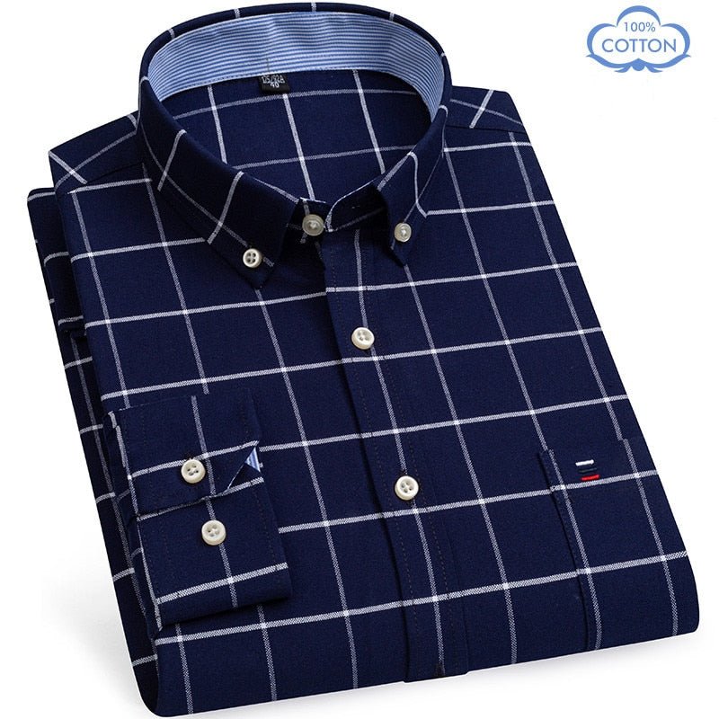 Camisa tipo oxford 100 % algodon - lobbol