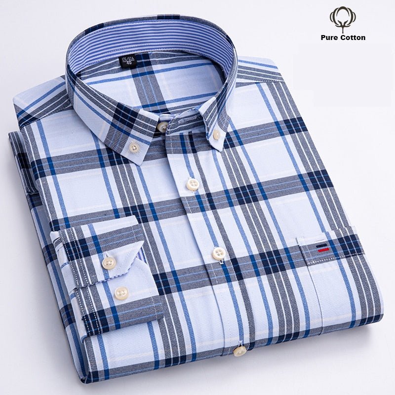 Camisa tipo oxford 100 % algodon - lobbol