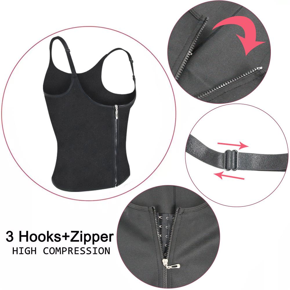 Compression Vest Waist Trainer Corset Straps Tummy Control Shape - lobbol