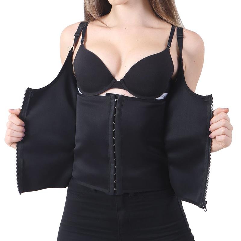 Compression Vest Waist Trainer Corset Straps Tummy Control Shape - lobbol