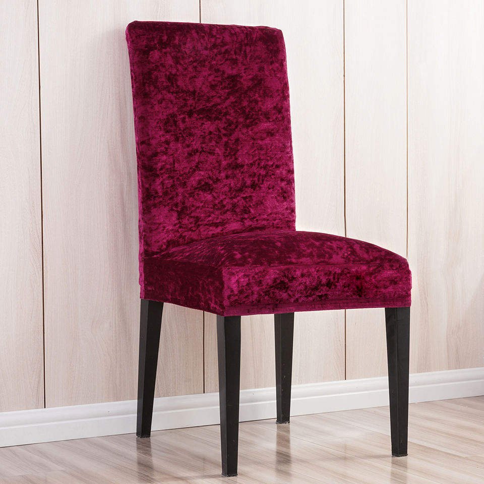 Fundas elásticas de tamaño Universal para asiento de restaurante, banquete y Hotel - lobbol