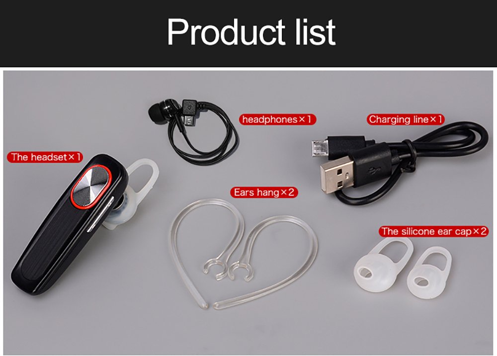 Long Battery Life Wireless Bluetooth Handsfree Headsets - lobbol