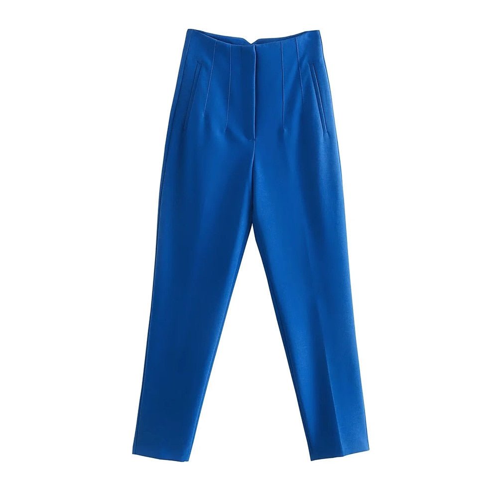 Pantalones de cintura alta - lobbol