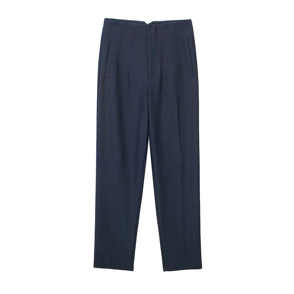 Pantalones de cintura alta - lobbol