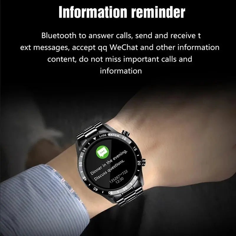 Reloj Inteligente con Pantalla Táctil para Hombre - lobbol