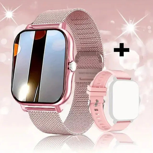 Reloj inteligente deportivo de 1,83 pulgadas, Monitor de salud, reloj inteligente resistente al agua, relojes de llamada inalámbrica para hombres y mujeres, IOS, Xiaomi 2024 - lobbol