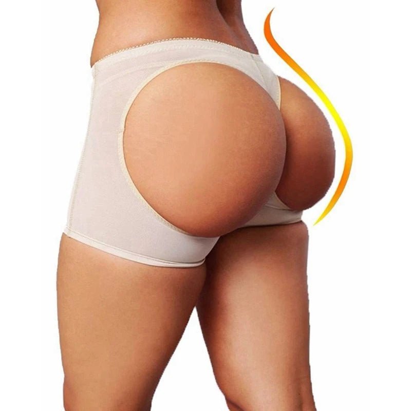 Ropa moldeadora de cadera para mujer, bragas levantadoras de glúteos con Control de barriga, moldeador de cuerpo hueco, ropa interior ajustada y adelgazante de cintura alta - lobbol