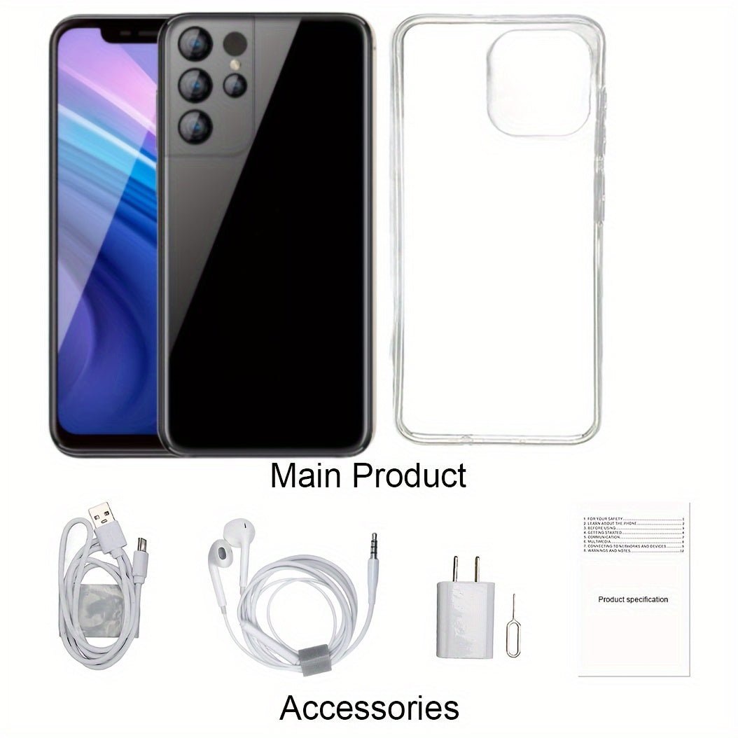 Smartphone 3G Dual SIM de 186,23 cm con 1 GB de RAM + 16 GB con cargador entrada de luz estadounidense - lobbol