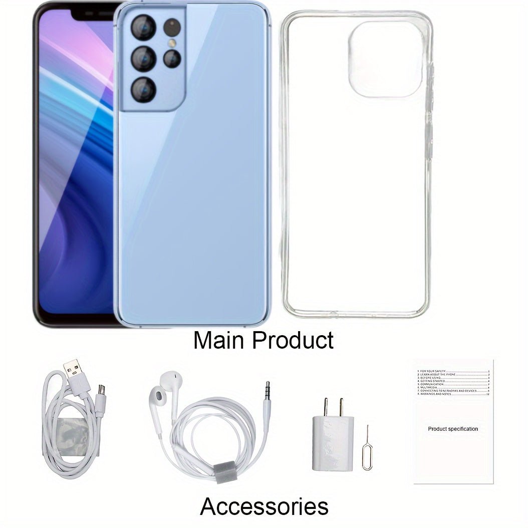 Smartphone 3G Dual SIM de 186,23 cm con 1 GB de RAM + 16 GB con cargador entrada de luz estadounidense - lobbol