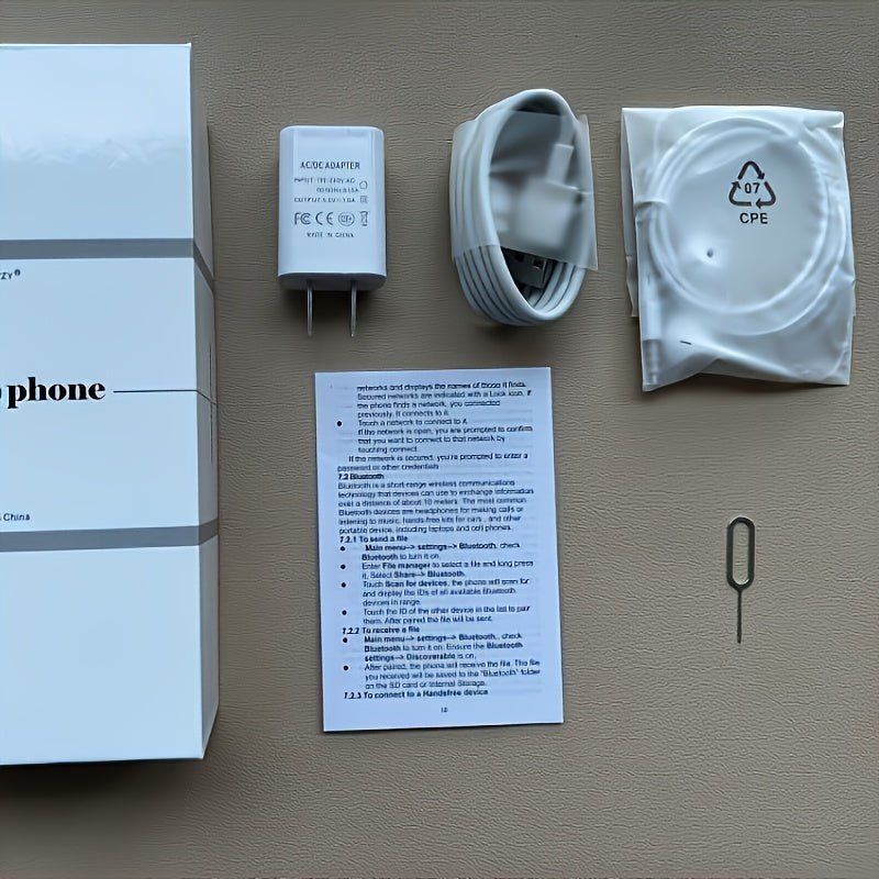 Smartphone 3G Dual SIM de 186,23 cm con 1 GB de RAM + 16 GB con cargador entrada de luz estadounidense - lobbol