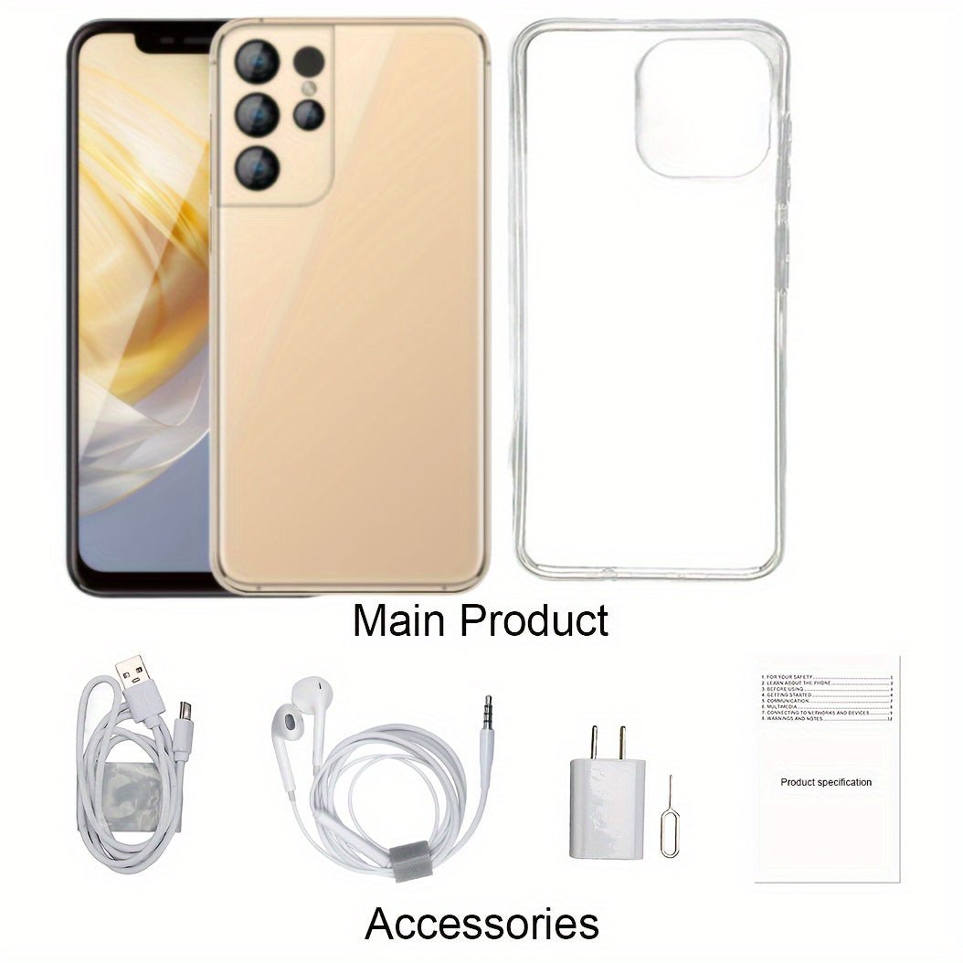 Smartphone 3G Dual SIM de 186,23 cm con 1 GB de RAM + 16 GB con cargador entrada de luz estadounidense - lobbol