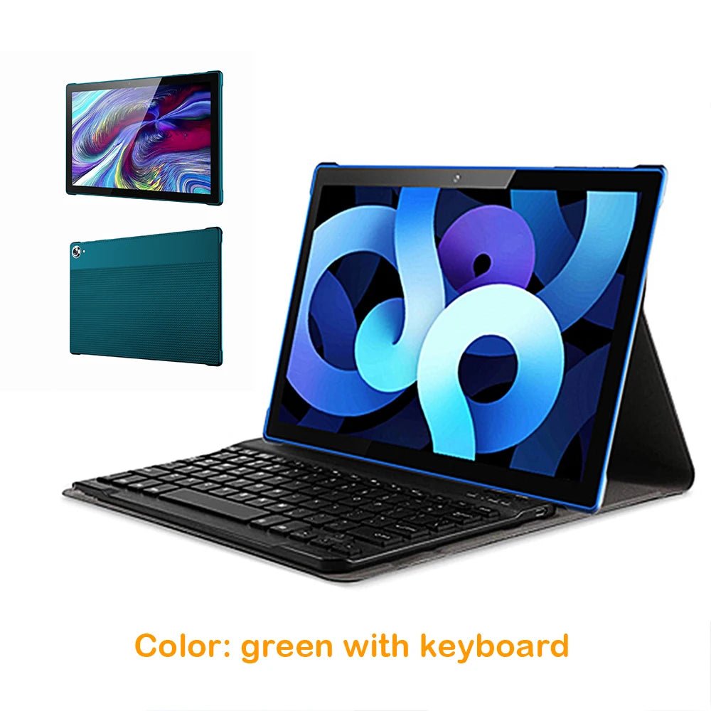 Tablet Manufacturer Android 10 Wifi 10.1 Inch 2gb 32gb Ips Touch Screen Quad Core Smart 10" Tablet Pc With Keyboard - lobbol