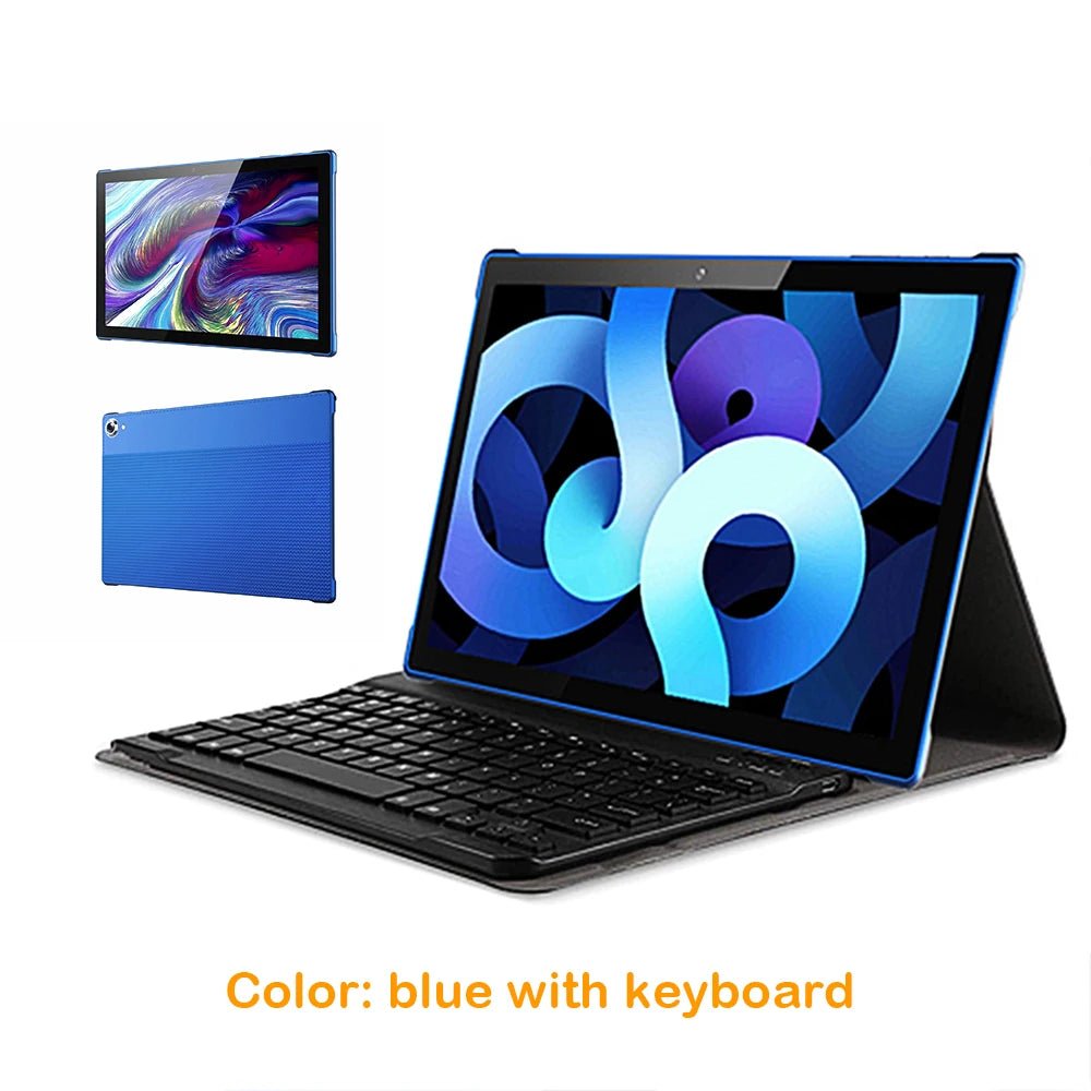 Tablet Manufacturer Android 10 Wifi 10.1 Inch 2gb 32gb Ips Touch Screen Quad Core Smart 10" Tablet Pc With Keyboard - lobbol