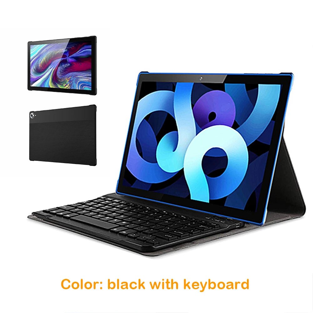 Tablet Manufacturer Android 10 Wifi 10.1 Inch 2gb 32gb Ips Touch Screen Quad Core Smart 10" Tablet Pc With Keyboard - lobbol