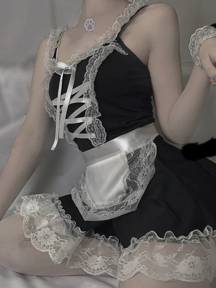 Vestido de fiesta de sirvienta exótica - lobbol