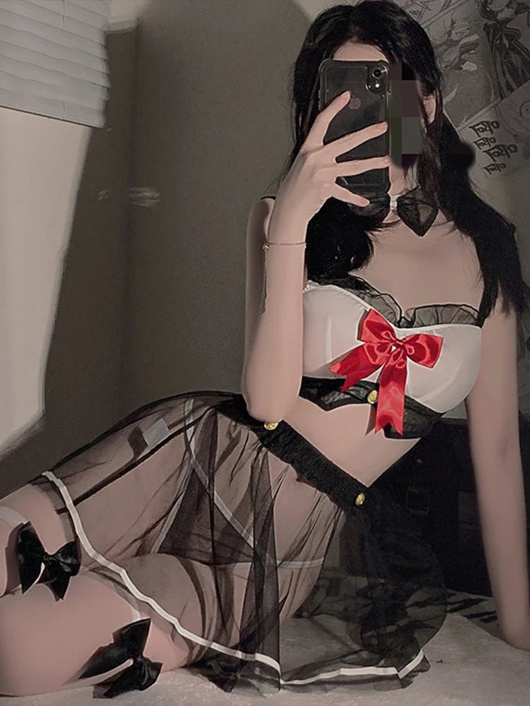 Vestido de fiesta de sirvienta exótica - lobbol