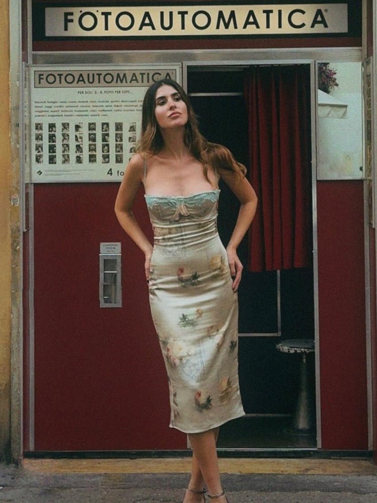 Vestidos de fiesta de noche elástico de satén - lobbol