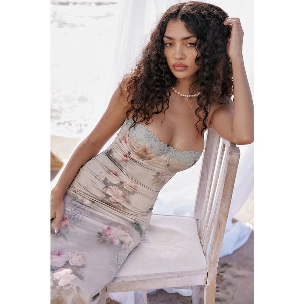 Vestidos de fiesta de noche elástico de satén - lobbol