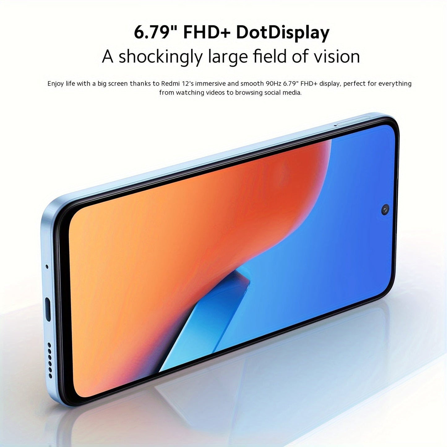 Xiaomi Redmi 12 4G LTE 8G+256G (El dispositivo no incluye cargador). - lobbol