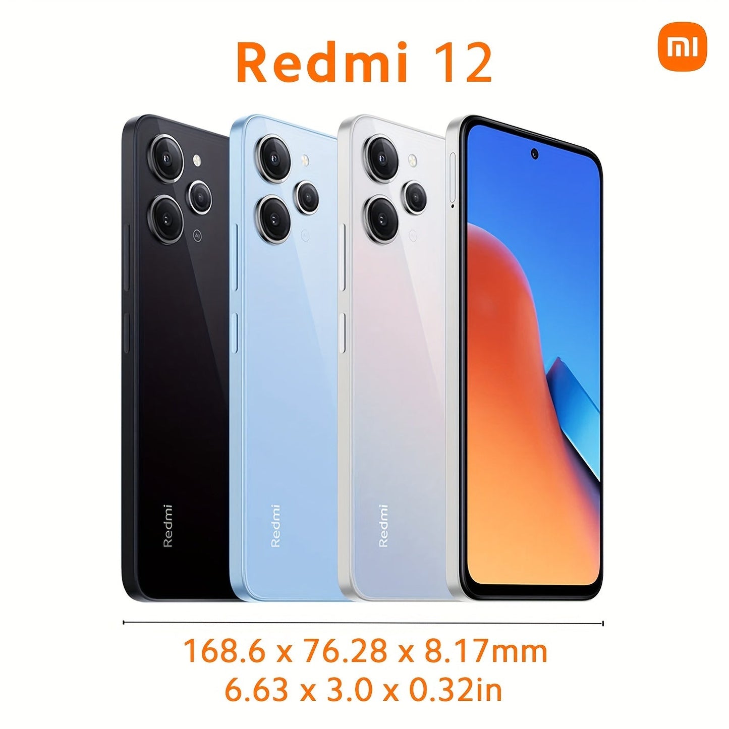 Xiaomi Redmi 12 4G LTE 8G+256G (El dispositivo no incluye cargador). - lobbol