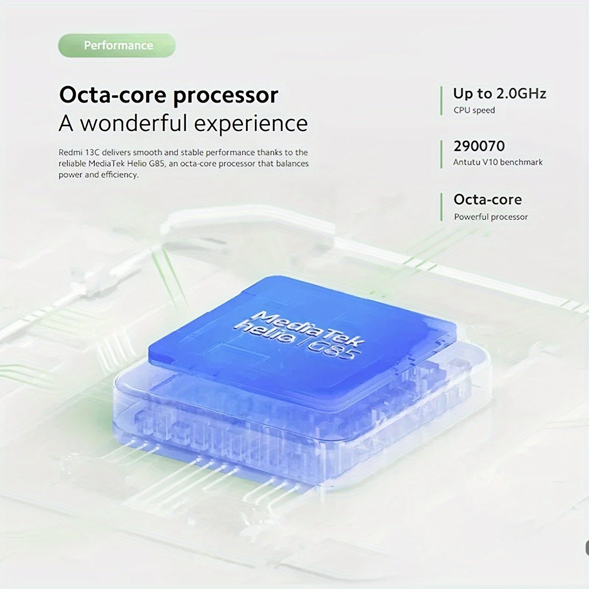 Xiaomi Redmi 13C 4G LTE(4+128G/8+256G) Diferentes Colores - lobbol