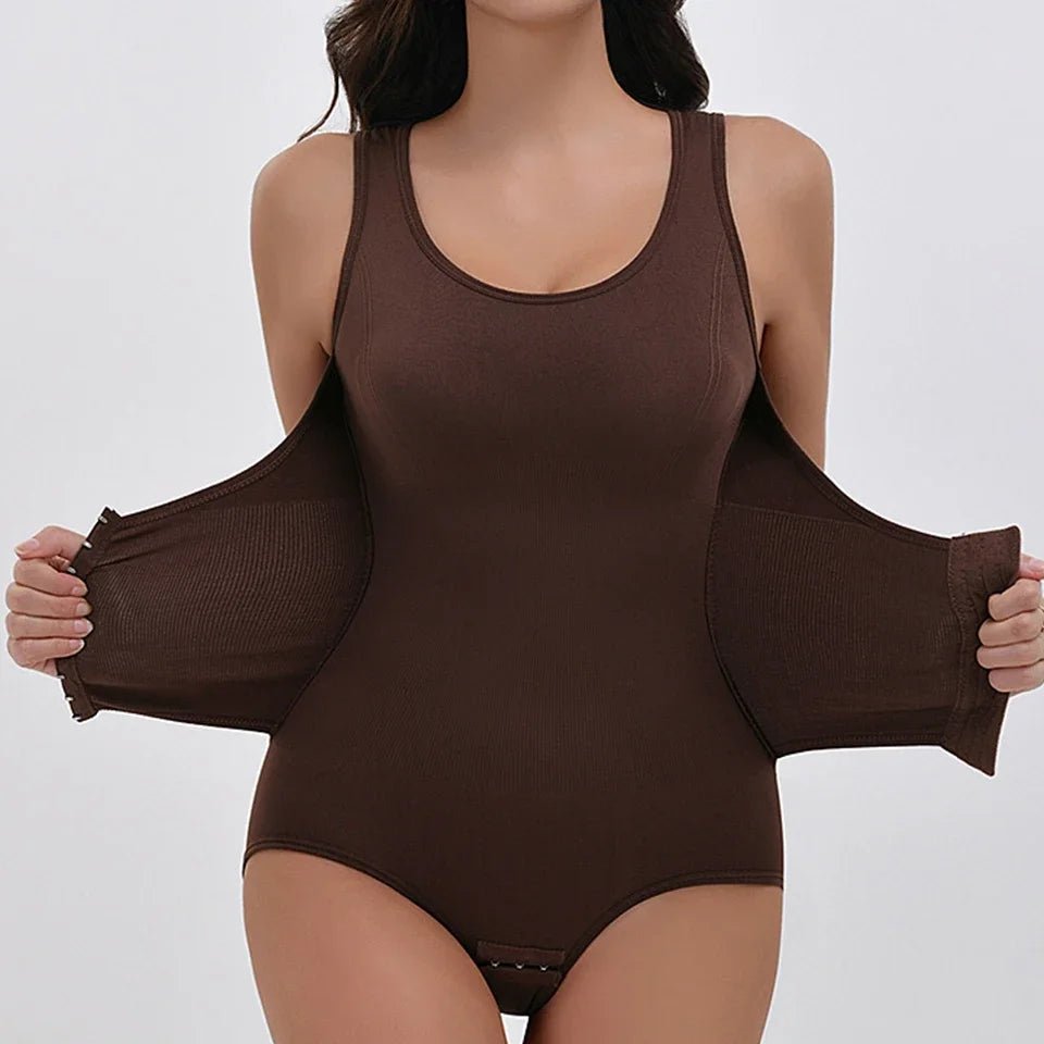 2025 nuevo Body Shapewear con cinturón con cremallera mujeres Control de barriga Fajas Body Shaper cintura entrenador adelgazante Cincher Corset Tops - lobbol