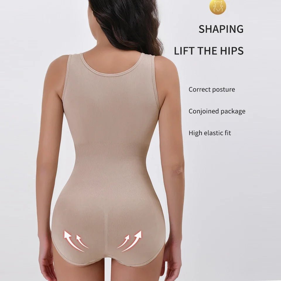 2025 nuevo Body Shapewear con cinturón con cremallera mujeres Control de barriga Fajas Body Shaper cintura entrenador adelgazante Cincher Corset Tops - lobbol