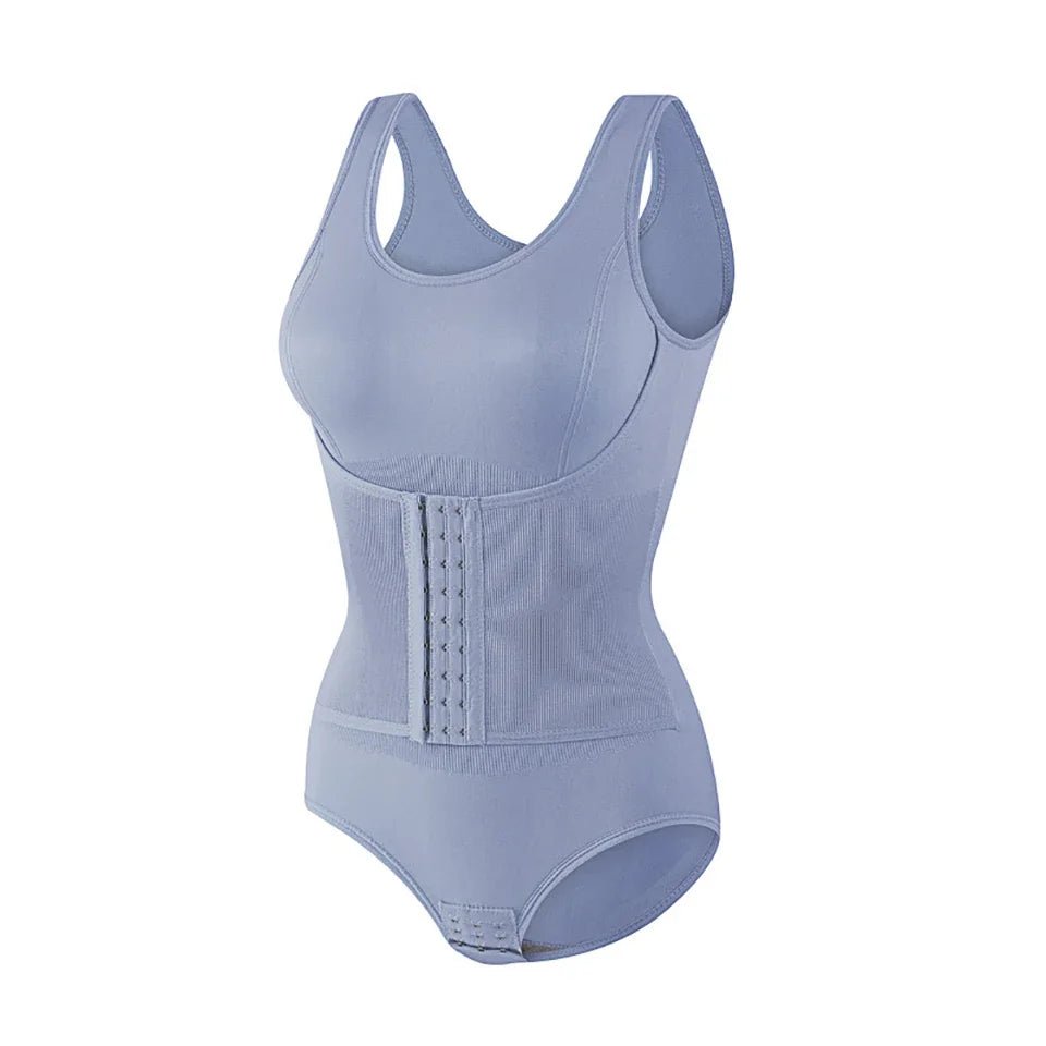 2025 nuevo Body Shapewear con cinturón con cremallera mujeres Control de barriga Fajas Body Shaper cintura entrenador adelgazante Cincher Corset Tops - lobbol
