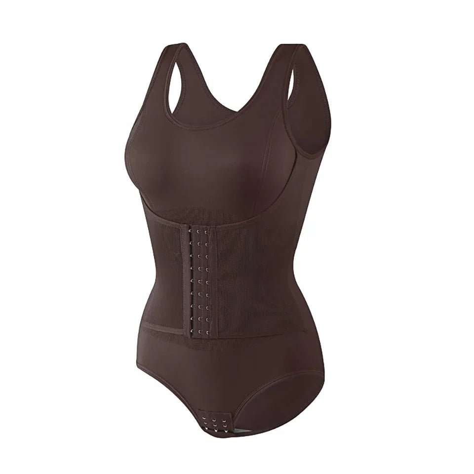 2025 nuevo Body Shapewear con cinturón con cremallera mujeres Control de barriga Fajas Body Shaper cintura entrenador adelgazante Cincher Corset Tops - lobbol