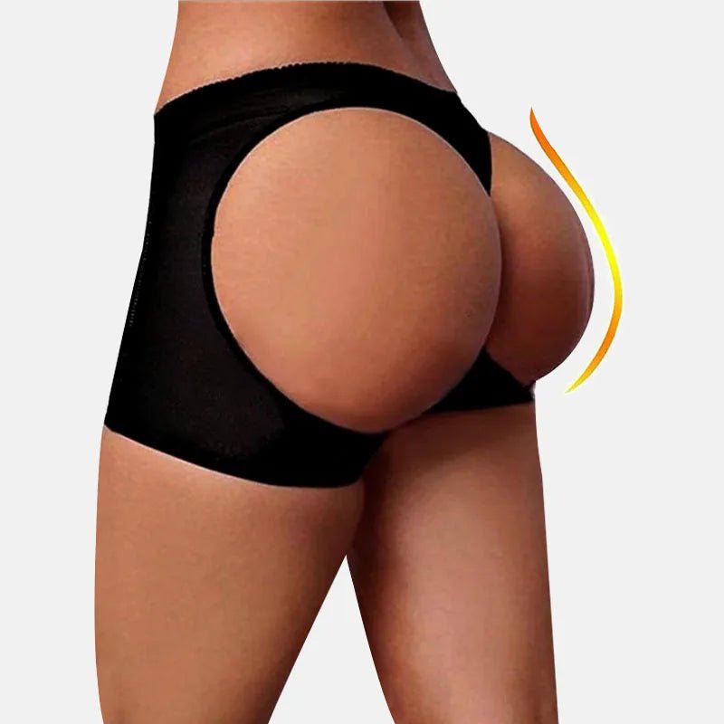 Aishang levantador de glúteos, bragas moldeadoras, pantalones cortos, ropa interior para levantamiento de glúteos, bragas moldeadoras de cuerpo para mujer, bragas de realce de glúteos abiertas en la cadera - lobbol