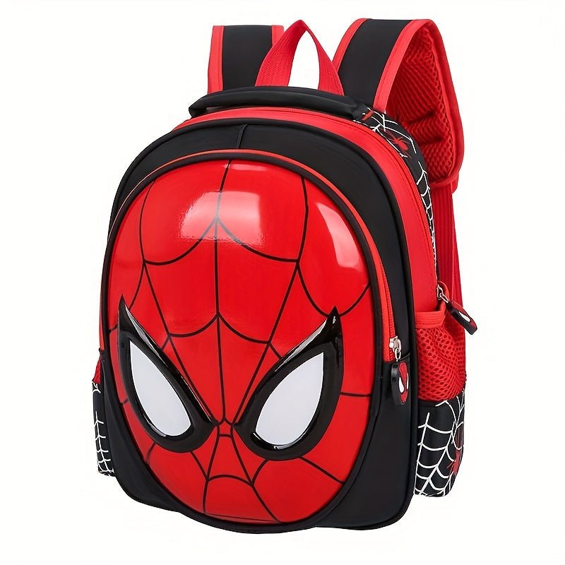 Authorized 1pc Children's Backpack, Spider Man Cartoon Theme Student Backpack, School Student Travel Backpack - lobbol