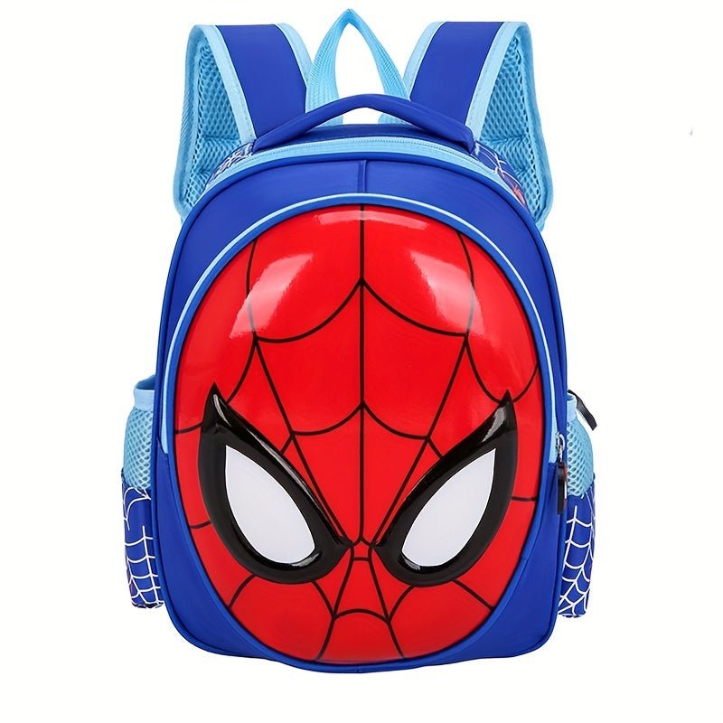 Authorized 1pc Children's Backpack, Spider Man Cartoon Theme Student Backpack, School Student Travel Backpack - lobbol