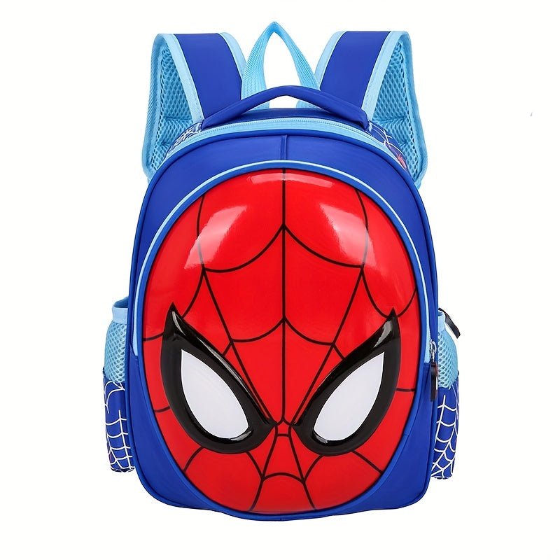 Authorized 1pc Children's Backpack, Spider Man Cartoon Theme Student Backpack, School Student Travel Backpack - lobbol