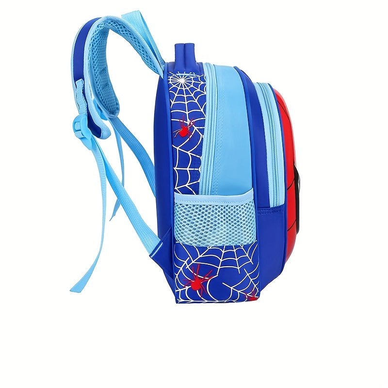 Authorized 1pc Children's Backpack, Spider Man Cartoon Theme Student Backpack, School Student Travel Backpack - lobbol