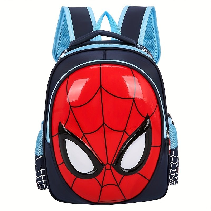 Authorized 1pc Children's Backpack, Spider Man Cartoon Theme Student Backpack, School Student Travel Backpack - lobbol