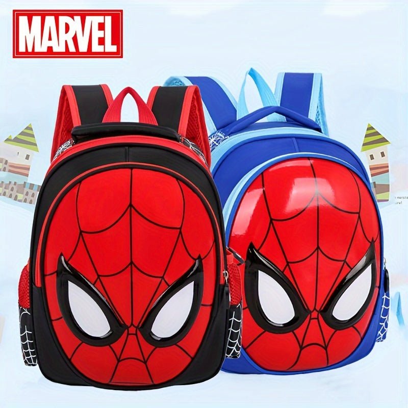 Authorized 1pc Children's Backpack, Spider Man Cartoon Theme Student Backpack, School Student Travel Backpack - lobbol