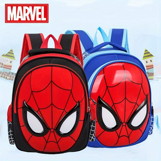 Authorized 1pc Children's Backpack, Spider Man Cartoon Theme Student Backpack, School Student Travel Backpack - lobbol