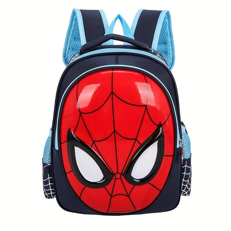 Authorized 1pc Children's Backpack, Spider Man Cartoon Theme Student Backpack, School Student Travel Backpack - lobbol