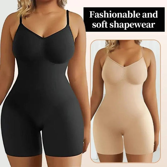 Body con Control de barriga para mujer, ropa moldeadora sin costuras, cintura alta, cinturón plano para el vientre, ropa moldeadora de cuerpo - lobbol