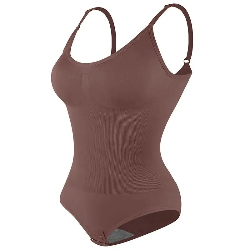 Body moldeador para mujer, ropa interior adelgazante, Mono de cuello bajo, Control de barriga, levantador de glúteos, moldeador de cuerpo suave e Invisible - lobbol