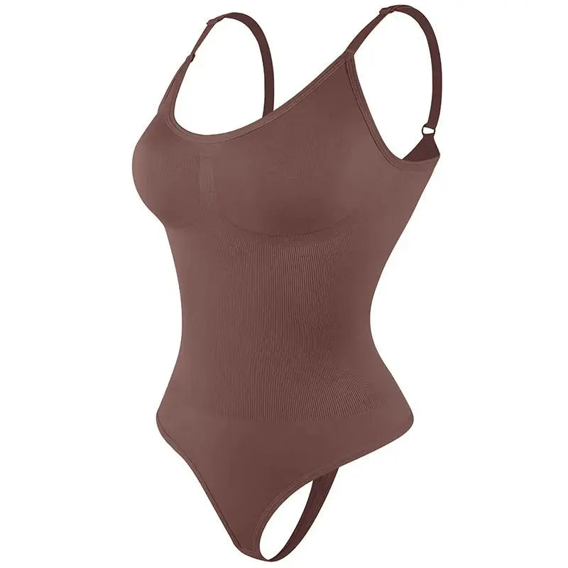 Body moldeador para mujer, ropa interior adelgazante, Mono de cuello bajo, Control de barriga, levantador de glúteos, moldeador de cuerpo suave e Invisible - lobbol