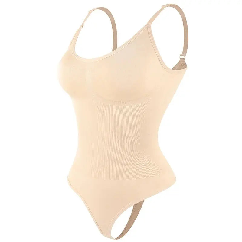 Body moldeador para mujer, ropa interior adelgazante, Mono de cuello bajo, Control de barriga, levantador de glúteos, moldeador de cuerpo suave e Invisible - lobbol