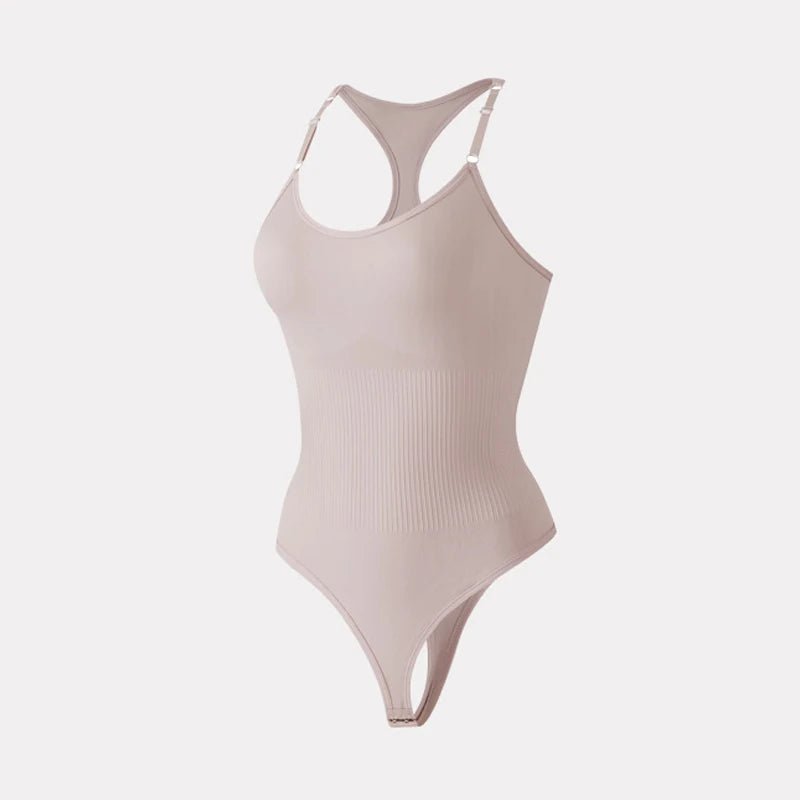 Body moldeador sin costuras para mujer, Fajas Colombianas, moldeador de cuerpo completo, Tanga, Control de barriga suave, levantador de glúteos, ropa interior adelgazante - lobbol