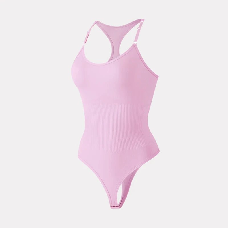 Body moldeador sin costuras para mujer, Fajas Colombianas, moldeador de cuerpo completo, Tanga, Control de barriga suave, levantador de glúteos, ropa interior adelgazante - lobbol