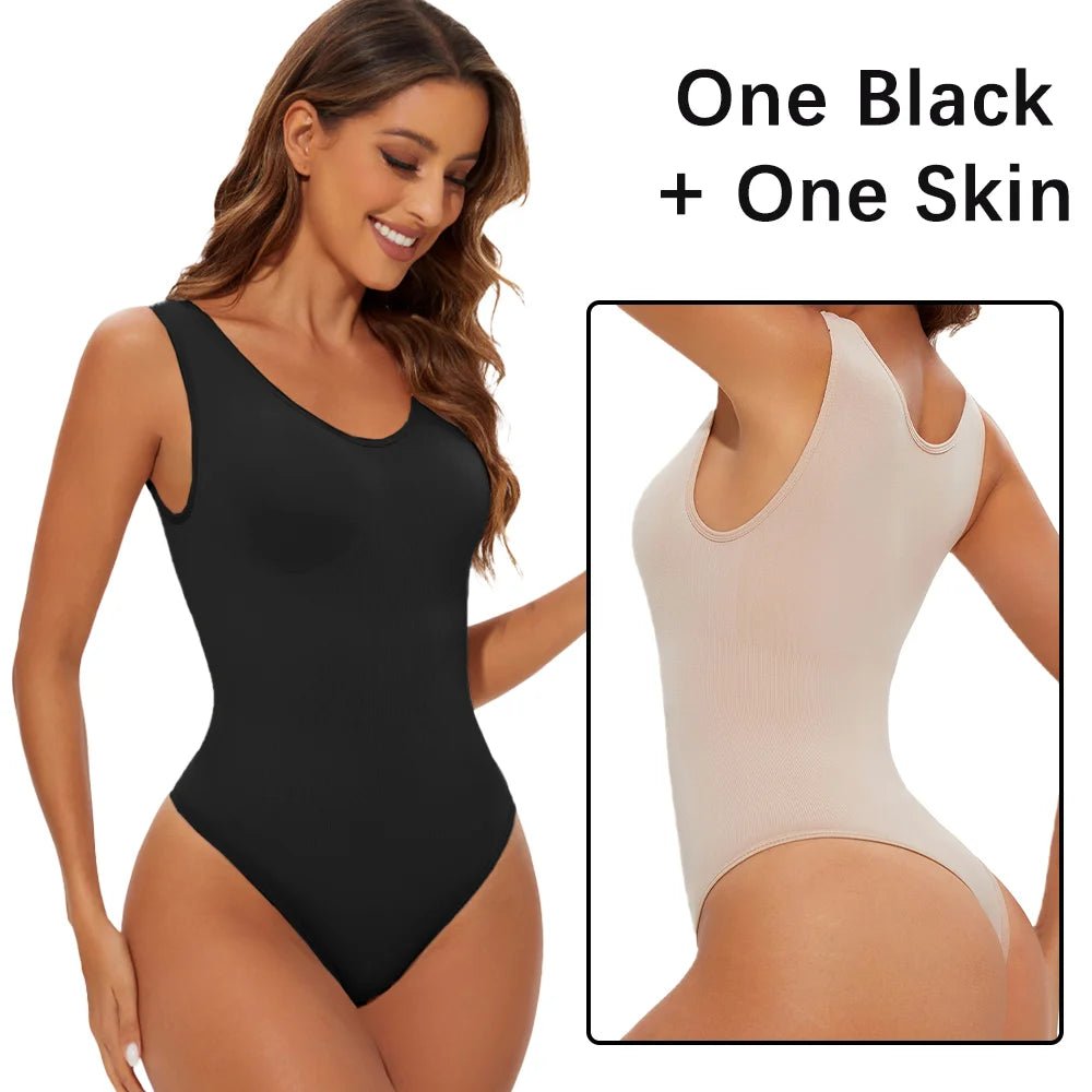 Body moldeador sin costuras para mujer, moldeador de cuerpo, Tanga, moldeador de cuerpo, esculpido de pecho, adelgazante, correas anchas para los hombros, nuevo - lobbol