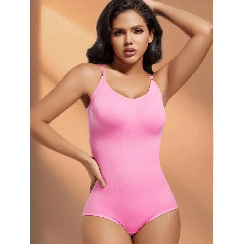 Body moldeador sin mangas con cuello en V para mujer, ropa moldeadora con Control de barriga, 1 ud. - lobbol